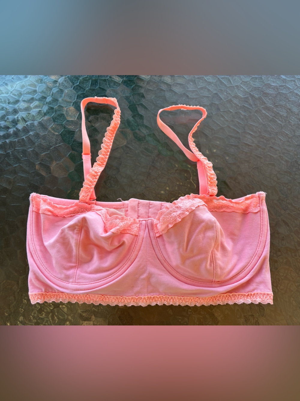 Victoria's Secret Pink Mesh Lace Bralette